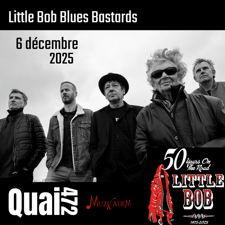Affiche Concert Little Bob