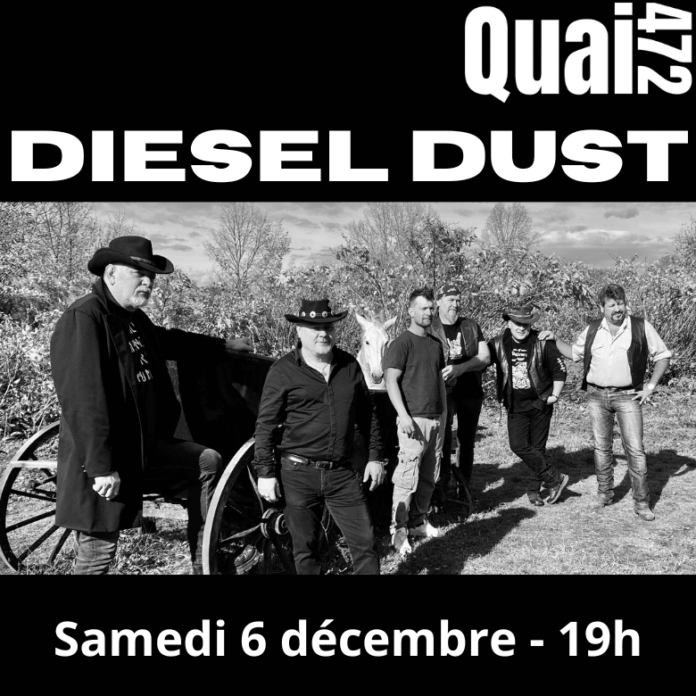 Concert Diesel Dust 6 décembre 2025