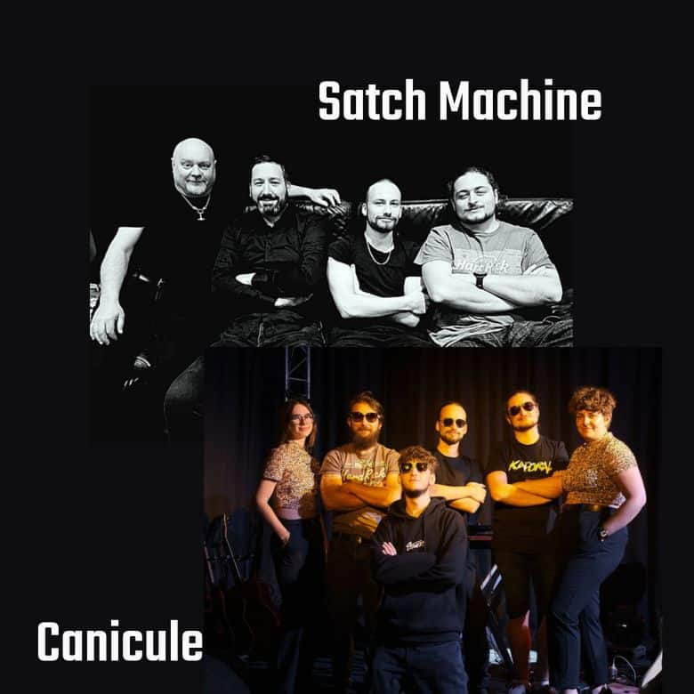 Concert Satch Machine Tribut Satriani et Canicule