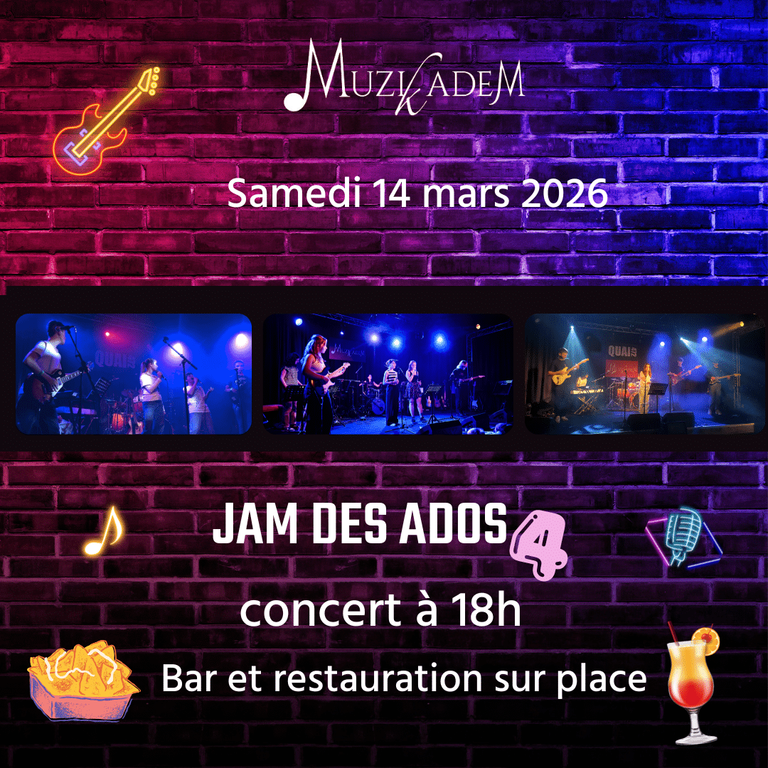 Affiche JAM des Ados 14 mars 2026